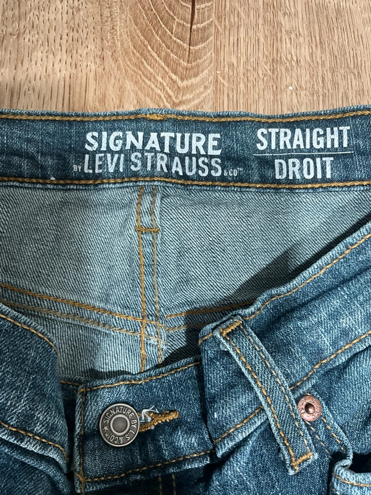 Jean Levi's  Straight W34 L30 Vintage Bleu Délavé Lvh 168 – photo 12
